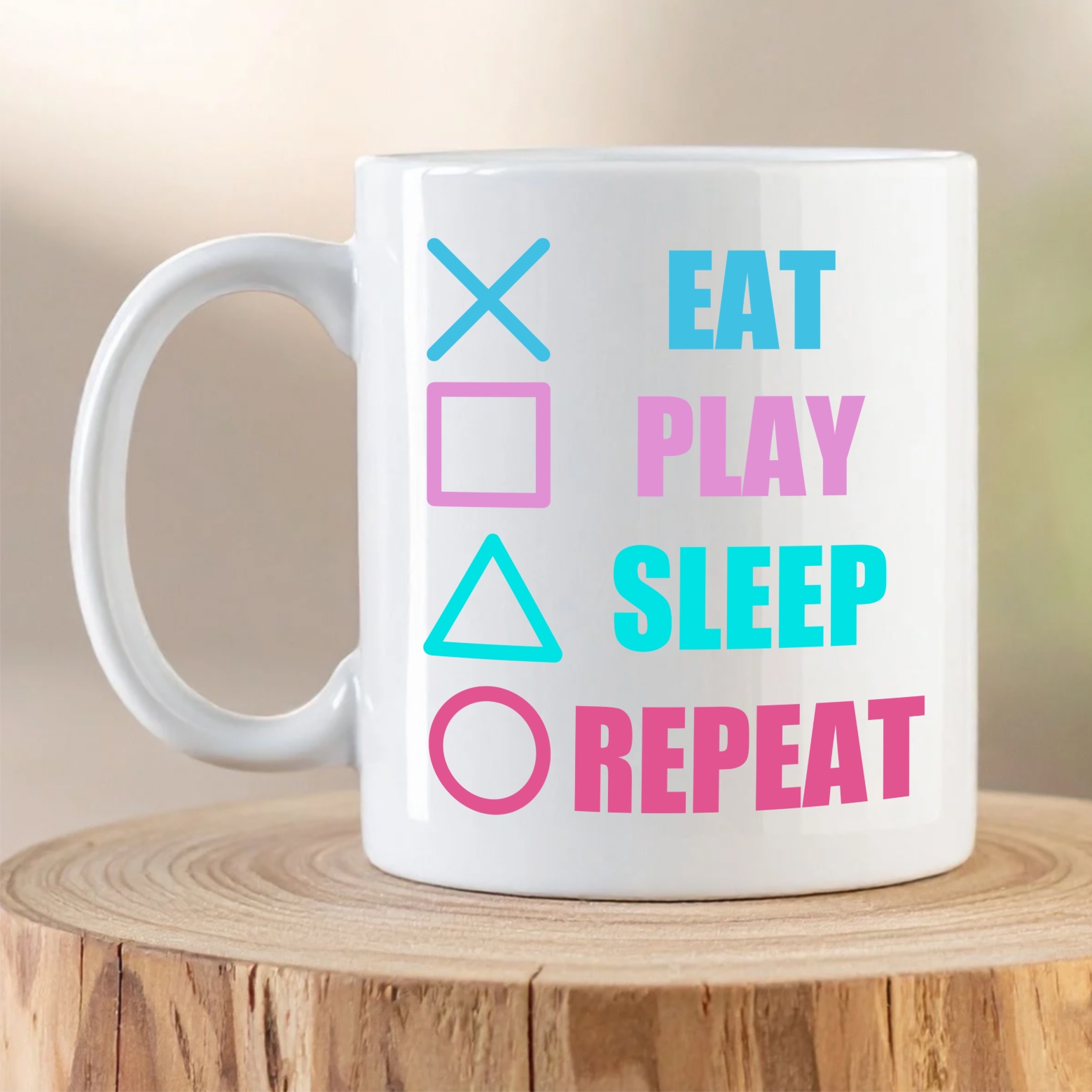 Eat Play Sleep Repeat Mug