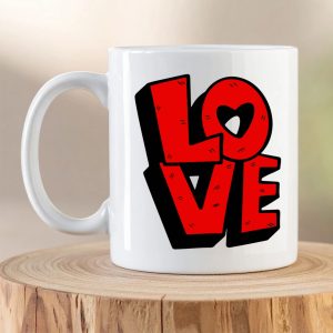 Bold LOVE Graphic Mug