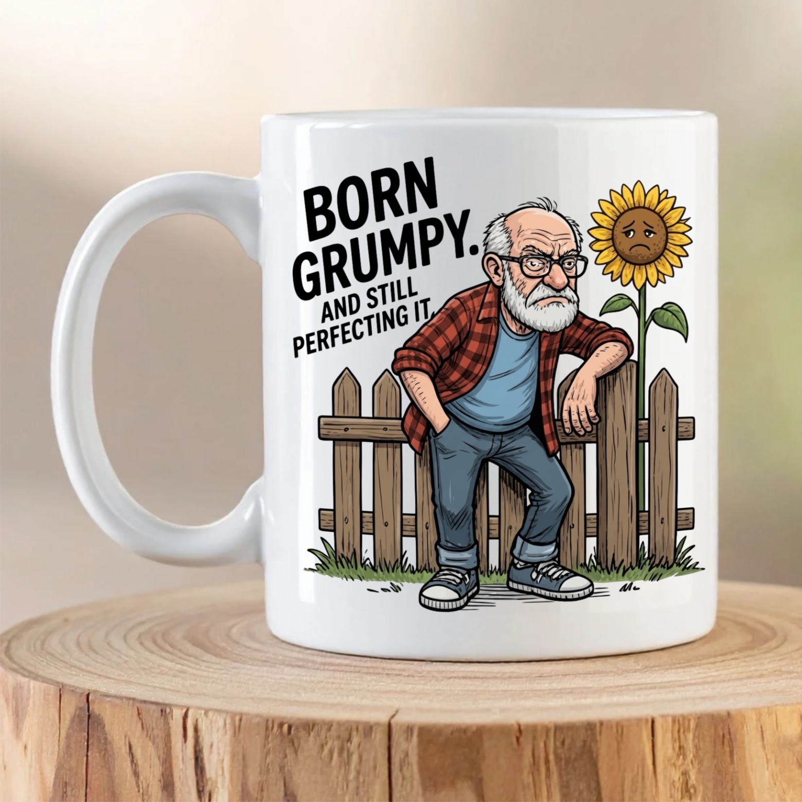 Funny “Born Grumpy and Still Perfecting It” – Grumpy Old Man Gift | Sarcastic Coffee Mug for Dad, Husband or Grandpa (South Africa) Funny “Born Grumpy and Still Perfecting It” Mug – Grumpy Old Man Gift | Sarcastic Coffee Mug for Dad, Husband or Grandpa (South Africa)