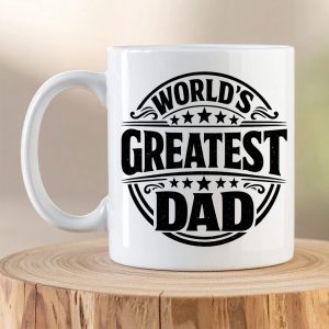 World’s Greatest Dad Mug Father’s Day Gift Coffee Mug