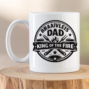 Braaivleis Dad King of the Fire Mug Father’s Day Gift